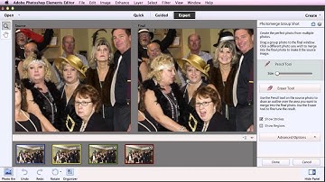 Photomerge Group Shots in Photoshop Elements 11