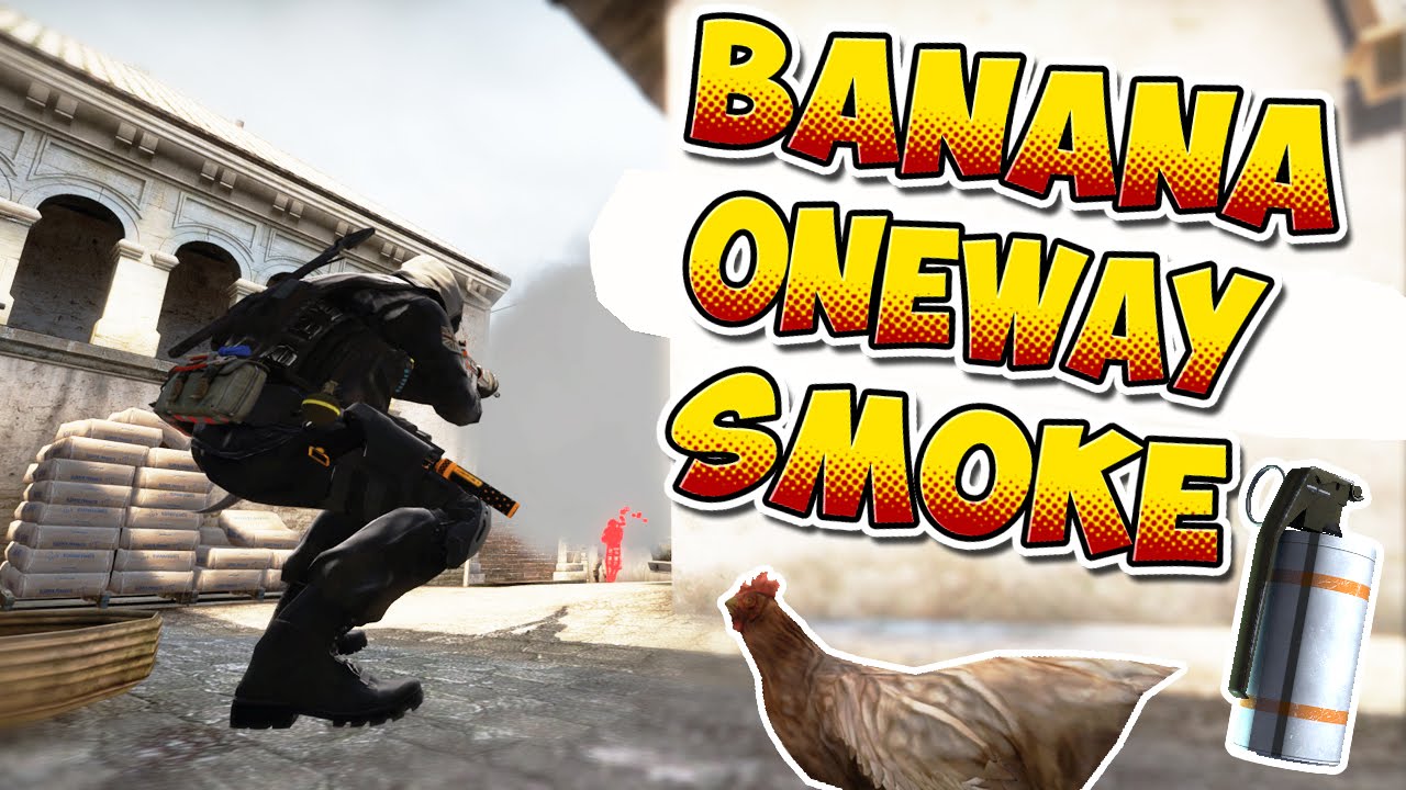 CS:GO - Instant Banana Oneway Smoke - Directly from CT-Spawn - YouTube