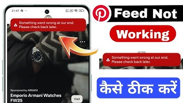 pinterest something went wrong on our end | pinterest login problem