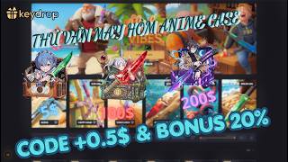 THỬ VẬN MAY CÙNG ANIME CASE l KEYDROP PROMO
