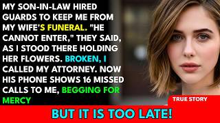 Blocked From My Own Wife's Funeral By My Son-In-Law's Orders… That Night I Made One Call That Ch...