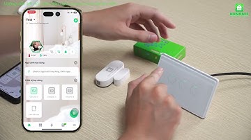 HƯỚNG DẪN SỬ DỤNG CẢM BIẾN CỬA HUNONIC DOOR SENSOR WIFI | NPP MINH LONG IOT – HOTLINE: 083 6826998