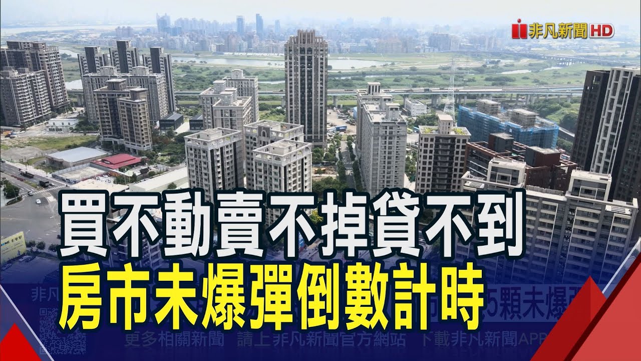 台中預售VS中古價差80% 信用管制下兩極世界  房價急跌式修正? 若跌1成全民財富蒸發9.5兆｜非凡財經新聞｜20260202
