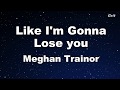 Miniature de la vidéo de la chanson Like I'm Gonna Lose You (Instrumental)