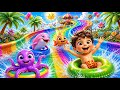 🚤 Row Row Row Your Boat | Cute 3D Nursery Rhyme with Animals | Fun Kids Song for Toddlers