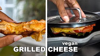 THE ULTIMATE Vegan Toasted Sandwiches!🤤 pro chefs Grilled Cheese but Vegan by Rachel Ama 111,031 views 3 years ago 11 minutes, 41 seconds