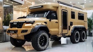 2026 Kia 6x6 Camper Van REVEALED - Off-Grid Luxury Like You’ve NEVER Seen!