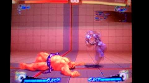 SSF4: Cammy- Safe Jump OS dp vs Honda