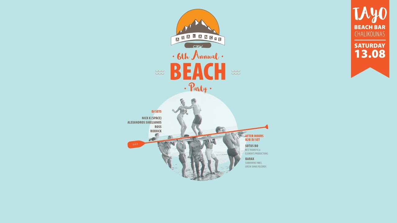 Abalanche Beach Party / Tayo / Corfu 2016 radar cezaları 2019