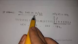 05 Find Subnet mask from IP Address