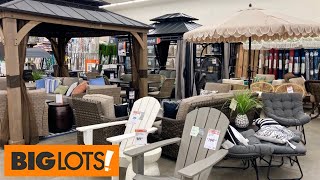 BIG LOTS SHOP WITH ME PATIO FURNITURE GAZEBOS SOFAS CHAIRS SHOP WITH ME SHOPPING STORE WALK THROUGH
