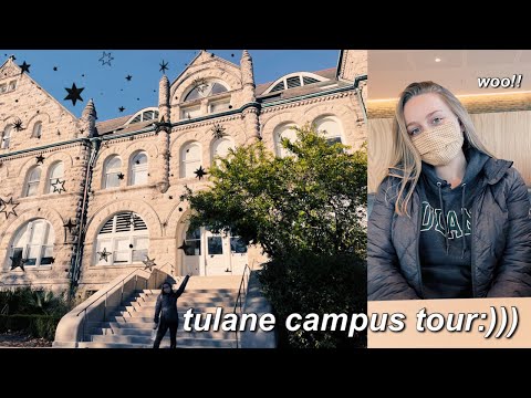 TULANE CAMPUS TOUR!!