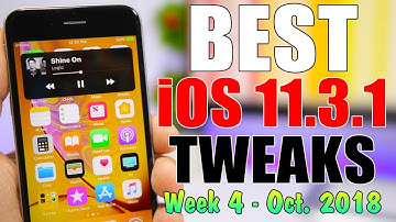 BEST iOS 11.3.1 Jailbreak Tweaks - Week 4 October 2018