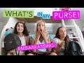 WHAT'S IN MY PURSE! TEEN vs MOM!