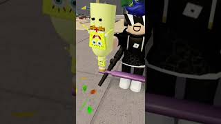 SPONGEBOB SQUAREPANTS TOOTHPASTE‼️ #roblox #spongebob #funny