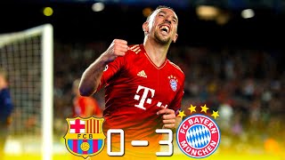 Barcelona 0 - 3 Bayern Munich ● UCL 2013 | Extended Highlights & Goals