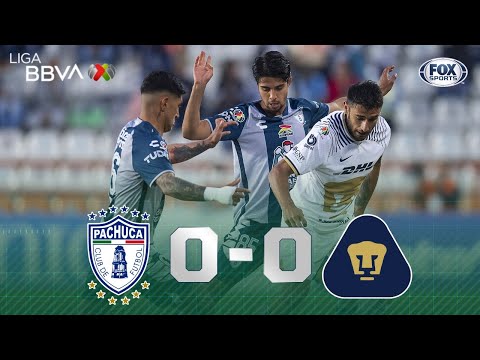 Empate sin goles y con expulsados entre Pachuca y Pumas | Pachuca 0-0 Pumas | Liga MX
