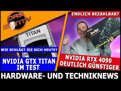 Nvidia RTX 4090 deutlich günstiger | GTX Titan im Test | Microsoft Auto SR vs DLSS + FSR | News