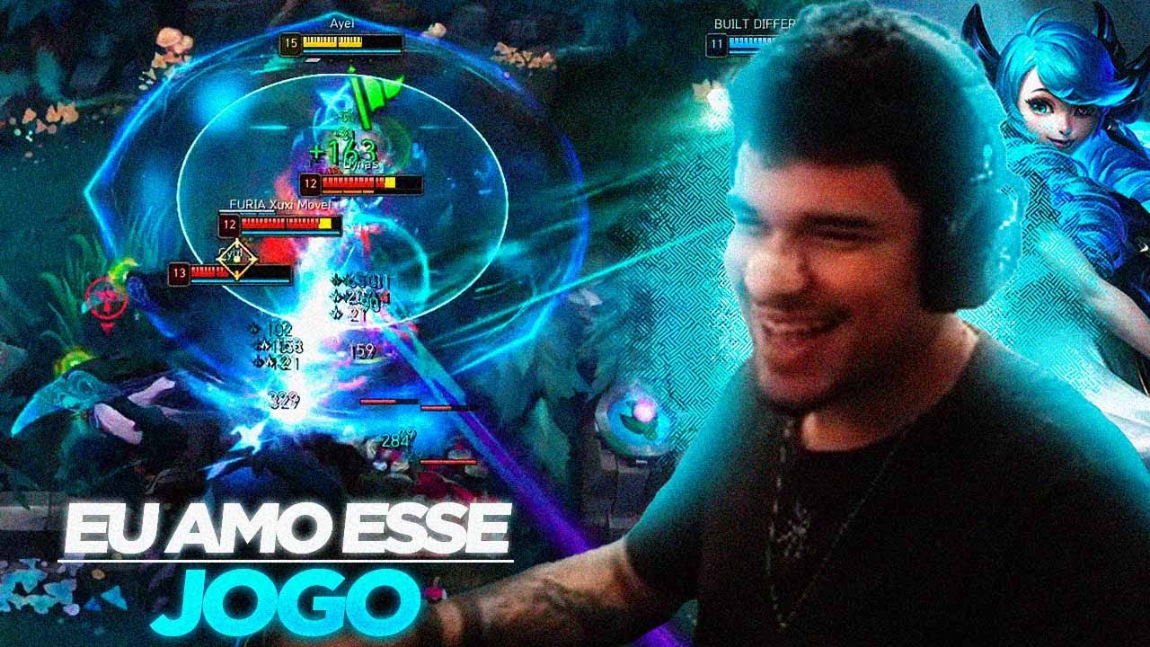 EU AMO LEAGUE OF LEGENDS!