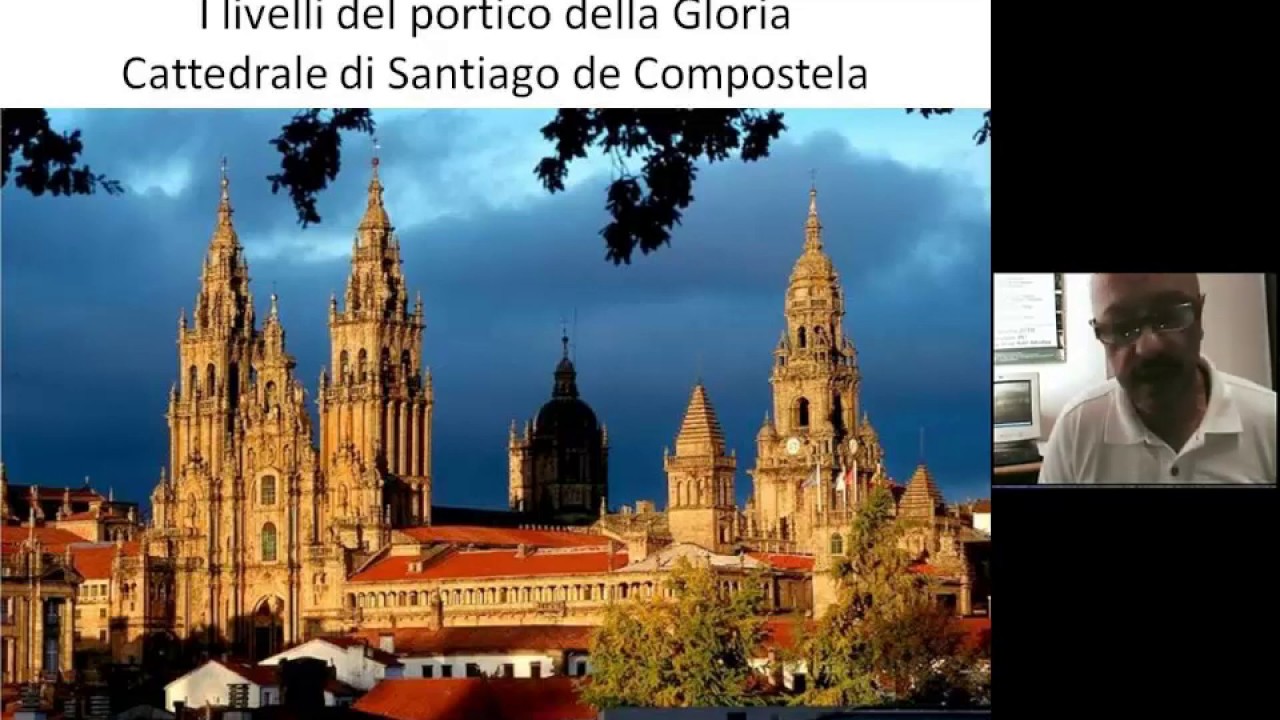 I livelli del portico della Gloria a Santiago