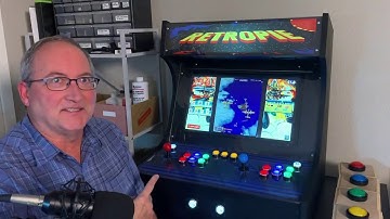 Retro Arcade Cabinet working prototype!