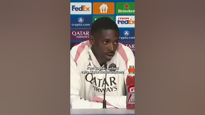 ⚽️🇫🇷 Ousmane Dembélé spoke at a press conference about the Ballon d'Or! #psg #shorts #foryou