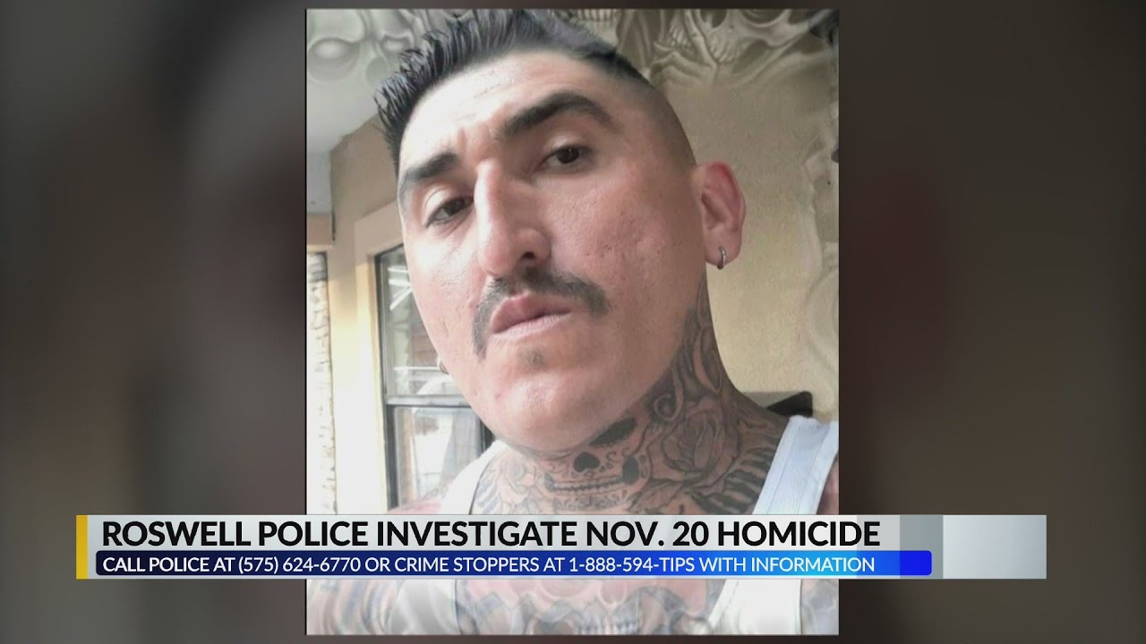 Roswell police investigating Nov. 20 homicide; search for man wanted ...
