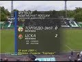 Торпедо-ЗИЛ 0-2 ЦСКА. Чемпионат России 2001