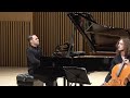 Rachmaninoff: Andante from Cello Sonata  Kudriakov Andrei