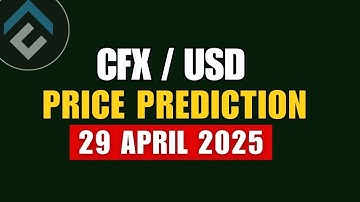 CFX coin price prediction today  | Conflux  CFX crypto  April 29, 2025