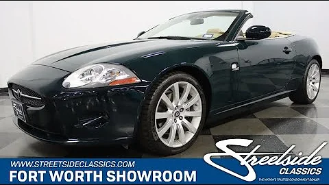 2007 Jaguar XK Convertible for sale | 4267 DFW