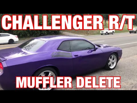 2013-dodge-challenger-r/t-dual-exhaust-w/-muffler-delete!!