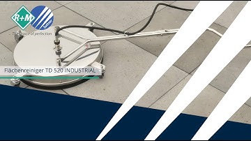 Surface cleaner TD 520 industrial by R+M Suttner