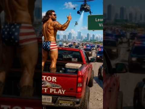 Florida Man turned one traffic jam into a five-star statewide emergency. 🇺🇸🐊🚨