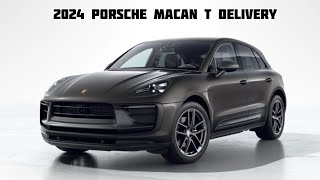 Taking Delivery of New 2024 Porsche Macan T | Dealer Showroom Tour @porsche4k