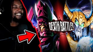 Galactus VS Unicron (Marvel Comics VS Transformers) | DEATH BATTLE! DB Reaction
