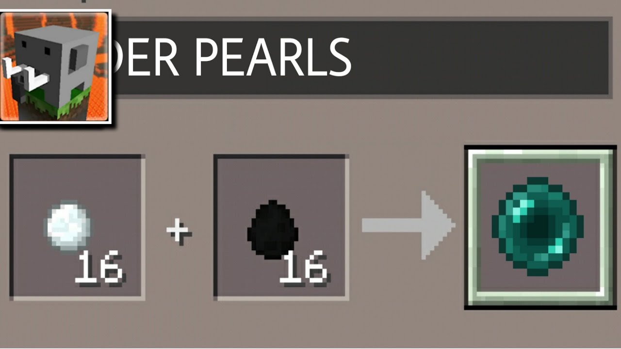 How to make an Ender Pearl in Minecraft