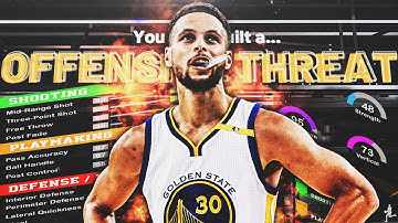 99 OVR STEPH CURRY OFFENSIVE THREAT BUILD GOES FOR 41! BEST POINT GUARD BUILD IN NBA 2K20!