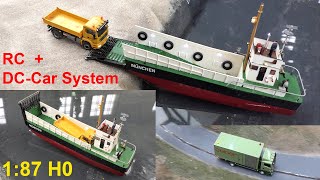 H0 DC-Car System, 140 liters of water, 1:87 RC cars/ships at IG Mikromodell in the MVG Museum 3/2024