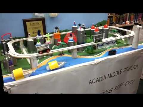 Shen's Gowana Middle School Future Cities Team explains their city, Atlantis Oceanus.