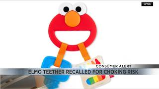 Consumer Alert: Elmo teether recalled for choking risk @News4TucsonKVOA