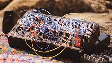 ambient modular in front of the sea #2 // mutable instruments, make noise, instruo, 4ms