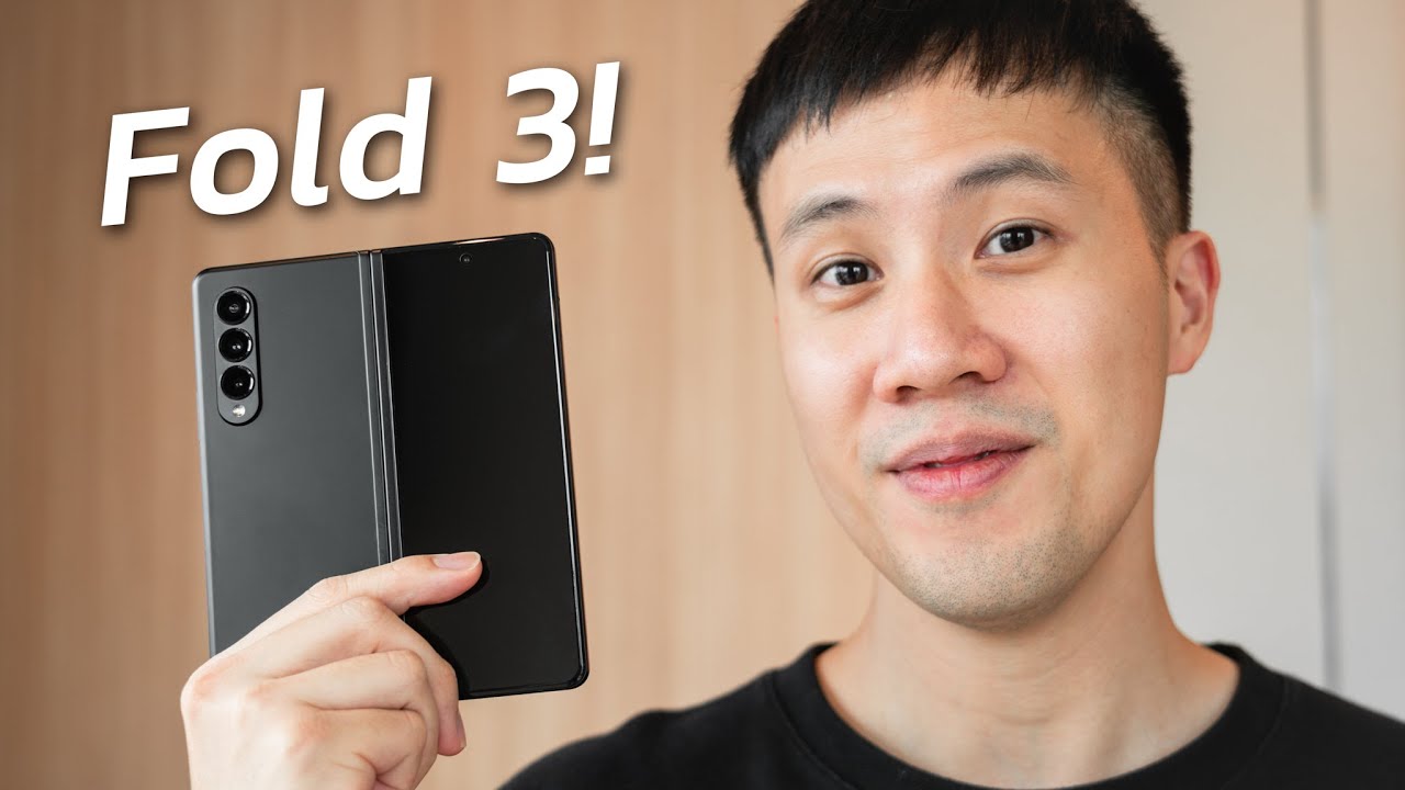 แกะกล่อง! 'Samsung Galaxy Z Fold 3 5G' จอพับตัวท้อปราคาห้าหมื่น! 