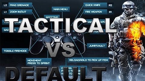 Call of Duty Ghosts: Button Layout (Tactical vs Default)
