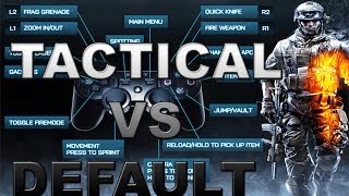 Call of Duty Ghosts: Button Layout (Tactical vs Default) Profile