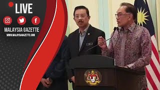 ((LIVE)) Sidang Media Perdana Menteri, Datuk Seri Anwar Ibrahim