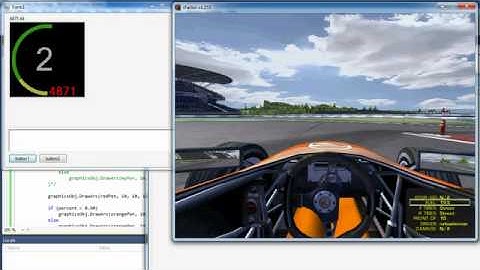 rFactor Data Feed Plugin Test