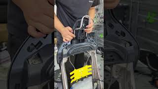 Tesla modelx sport seats #tesla #t9 #tesla detailing #tesla mods #tesla interior