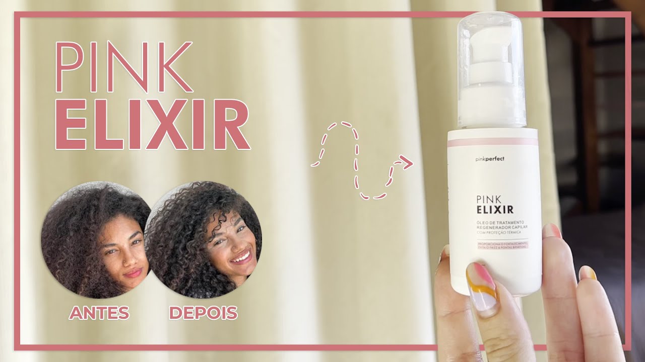 Pink Elixir - Óleo de Tratamento Regenerador com Proteção Térmica