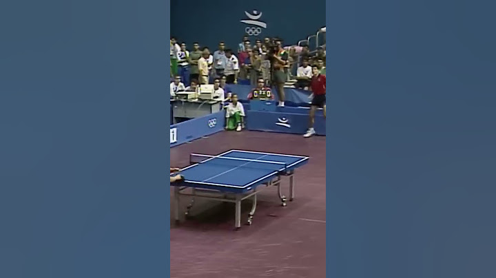 Guaranteed Craziest Ping-Pong moment you will ever watch 👀￼